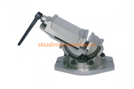 Поворотные глобусные станочные тиски GRIFF серия QHK 160 мм 004449