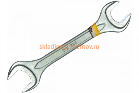 Ключ (гаечный, рожковый, кованый, оцинкованный) 30х32мм Biber 90615 тов-093057
