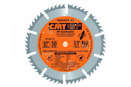 Диск пильный 254х2,5/1,8х15,87 Z=50 1FTG+4/20°ATB CMT 256.050.10