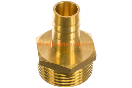 Штуцер для шланга 3/4" х 12 мм QUATTRO ELEMENTI 771-848