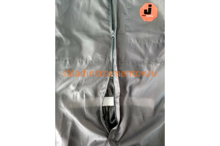 Малярный многоразовый комбинезон JetaSafety JPC95g серый, размер L