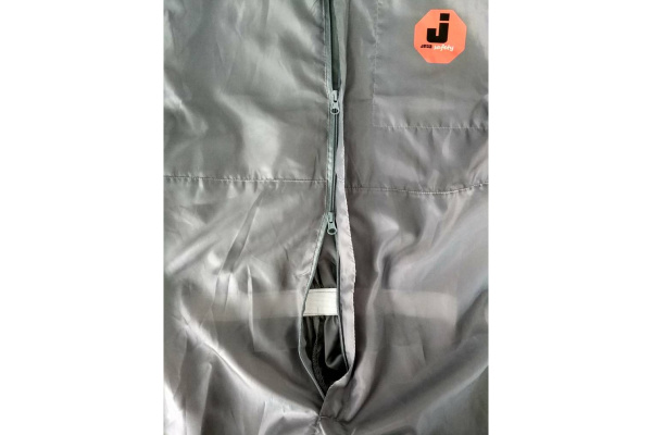 Малярный многоразовый комбинезон JetaSafety JPC95g серый, размер L