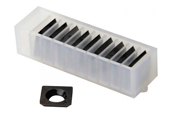 Комплект ножей HM KCR18+ (10 шт; 15x15x2.5 мм; R150) для вала helical JET 12618855