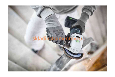 Аккумуляторная углошлифовальная машина FESTOOL комплект базовый AGC 18-125 Li 575343