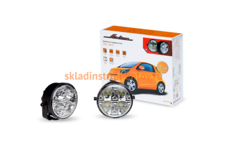 Ходовые огни с блоком управления 1 Вт х 8 LED Airline ADRL-1W8-07