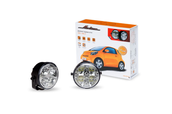 Ходовые огни с блоком управления 1 Вт х 8 LED Airline ADRL-1W8-07