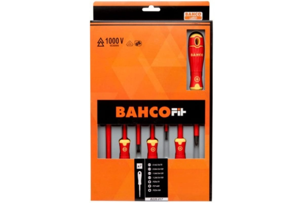 Набор изолированных отверток шлиц/PZ 7шт Bahco B220.017
