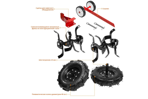 Бензиновый мотоблок ЗУБР МТБ-400 Бензиновый мотоблок ЗУБР МТБ-400