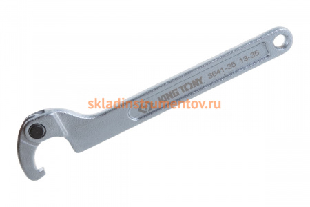 Радиусный шарнирный ключ для цилиндрического крепежа 13-35мм KING TONY 3641-35