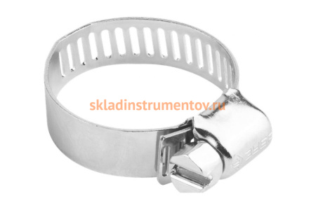 Оцинкованные хомуты Зубр ЭКСПЕРТ просечная лента 12 мм, 91-114 мм, 50 шт. 37805-091-114-50