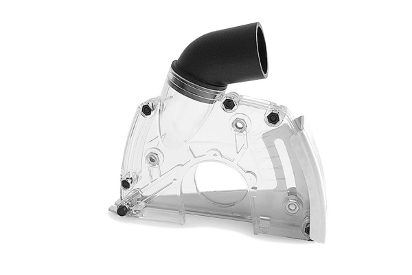 Пластиковый корпус кожуха УШМ (125 мм) без крепления MESSER 10-40-220