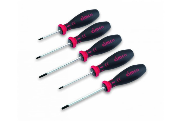 Набор неизолированных отверток TORX с отверстием CIMCO 11 7300