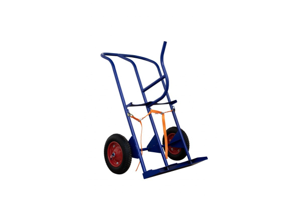 Тележка - сварочный пост RUSKLAD КП 2 У с пневматическими колёсами и системой фиксации баллонов - ремень. Тележка - сварочный пост RUSKLAD КП 2 У с пневматическими колёсами и системой фиксации баллонов - ремень.