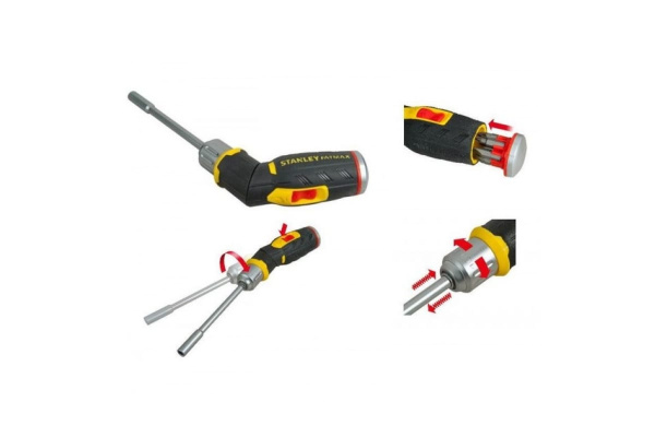 Реверсная отвертка с храповым механизмом Stanley FatMax FMHT0-62691 0-62-691