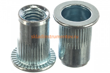 Заклепки резьбовые с насечками (М6; 500 шт.) "ПРОФИ" Зубр 31317-06