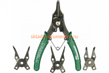 Универсальный комплект щипцов для стопорных колец Jonnesway P266