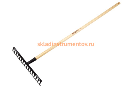 Профессиональные грабли с деревянной ручкой Bellota 486 мм 951-18 CM