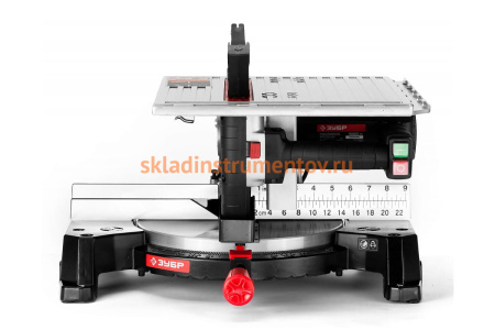 Торцовочная комбинированная пила ЗУБР ЗПТК-255-1800