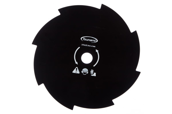 Нож стальной для бензотриммера Tsunami 8Т T6141008T000010