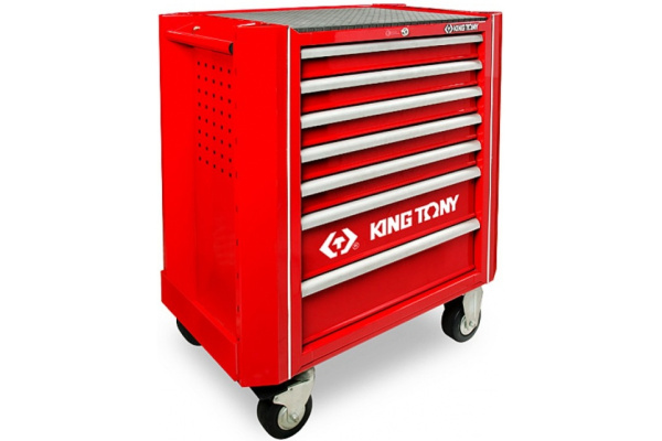 Набор инструментов в красной тележке, 204шт KING TONY 934A-100MR