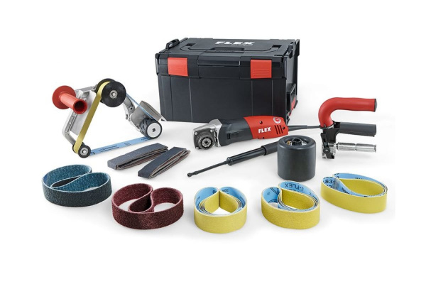 Ленточная и сатинировальная машина FLEX TRINOX BSE 14-3 INOX Set 433454