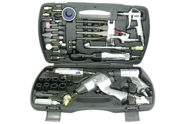 Набор: 5 пневмоинструментов + 60 аксессуаров SUMAKE ST-62 K 7318