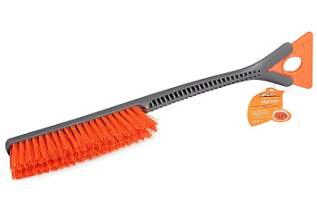 Щетка от снега и льда с мягкой щетиной 52 см и съемным скребком Airline AB-R-11