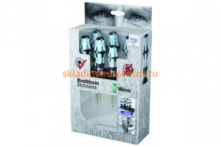 Набор отверток 3367/3355/6 SATZ 6TLG / 6 PCS WERA WE-032062