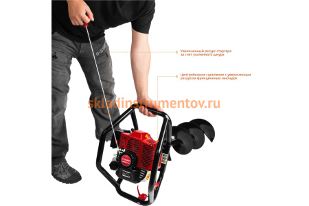 Мотобур со шнеком Зубр МБ2-250 Н