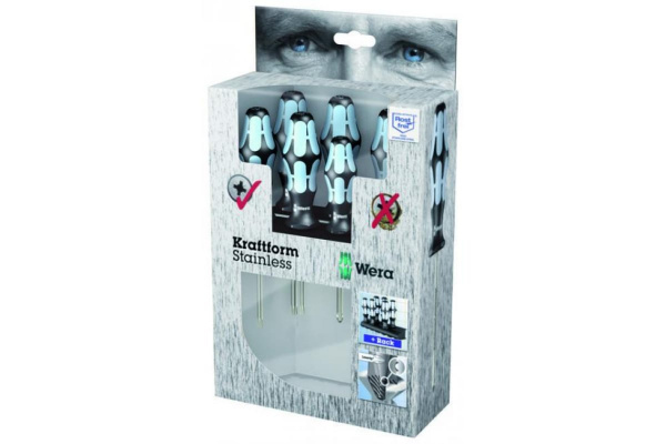 Набор отверток 3367/3355/6 SATZ 6TLG / 6 PCS WERA WE-032062