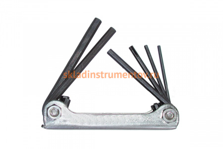 Набор шестигранных штифтовых ключей 6шт HAUPA 100630