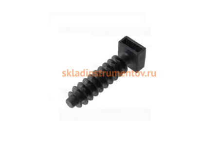 Дюбель монтажная подставка HAUPA черный 37x6,5x9,2 упак. 100 шт. 262170