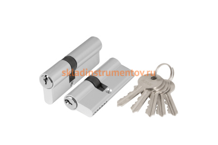 Цилиндровый механизм AJAX AX100/70 mm 30+10+30 CP хром 5 кл. 39829