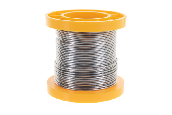 Припой ПОС 61 (1 мм; 100 г; трубка с канифолью) Зубр 55450-100-10C