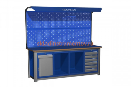 Верстак Верстакофф MECHANIC-М20.1ПС2ПС26Э2С 114064