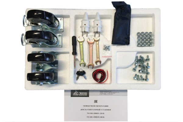 Портативный дизельный генератор ТСС SDG 4500EH