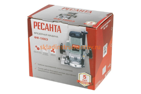 Фрезерная машина Ресанта ФМ-1900Э 75/13/2