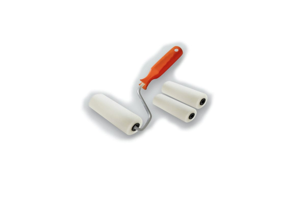 Валик DECOR 150 мм, d 15 мм, бюгель 6 мм, поролон 2 запасных шубки, ручка стандарт mini 555-1150