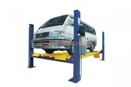 Электрогидравлический четырехстоечный подъемник AE&T 4т 380В F4D-4