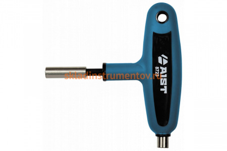 T-образная отвертка для битов AIST 1/4х1/4 короткая 8723-X 00-00016538