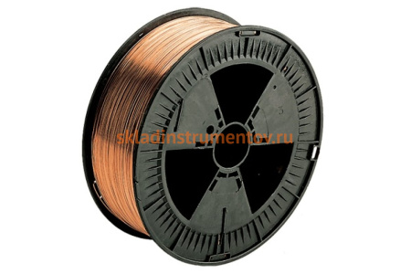 Проволока сварочная омедненная (0.6 мм; 5.0 кг) BlueWeld 802395