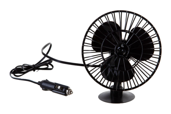 Вентилятор на присоске Airline 24В ACF-24-04 (пластик, 12.5 см)