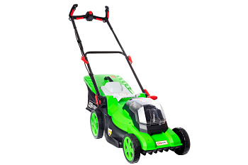Бесщеточная аккумуляторная газонокосилка REDVERG RD-LM400-36V/BL 6661844