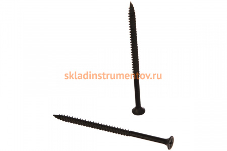 Саморезы ЗУБР СГМ гипсокартон-металл, 76 х 4.2 мм, 100 шт, фосфатированные, 300011-42-076