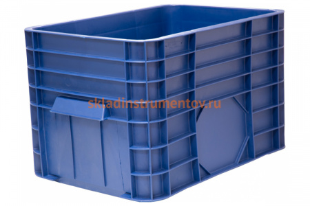 Ящик Тара.ру п/э 710х500х455 сплошной 120л синий 00964