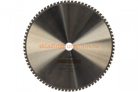 Диск пильный по стали Эксперт STEEL 539 (355х25.4/30 мм; Z80; TFZ 0) Профоснастка 60402016