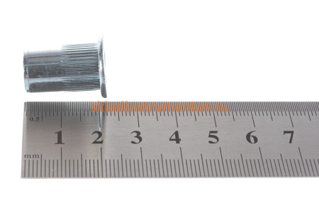 Заклепка резьбовая стальная цилиндрическая с насечкой (100 шт; М10; стандартный борт) MESSER 211110S-100