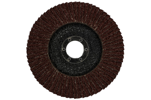 Круг лепестковый торцевой Orientcraft КЛТ-1 125x22 мм, P36, для металла, древесины 116.00A 36F