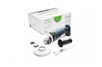 Аккумуляторная углошлифовальная машина FESTOOL комплект базовый AGC 18-125 Li 575343