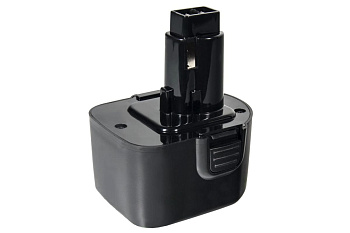 Аккумулятор (12 В; 2.0 А*ч; NiCd) для инструментов DeWALT, B&D коробка ПРАКТИКА 038-807